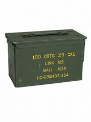 U.S. Munitionskiste Cal.50 gebraucht