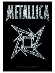 Metallica Poster Fahne Ninja Logo