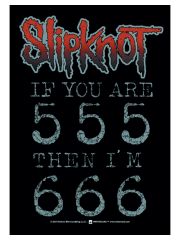 Slipknot Poster Fahne 666