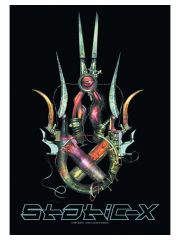 Static X Poster Fahne