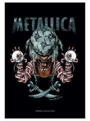 Metallica Poster Fahne Pirate