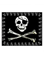 Tuch Totenkopf groß