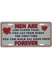 Autoschild Men are forever