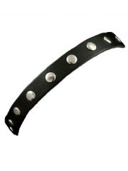 Leder Halsband Flach Nieten