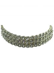 Leder Halsband Ketten