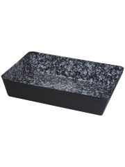 Bräter Auflaufform Emaille 19,5 x 27,5 cm