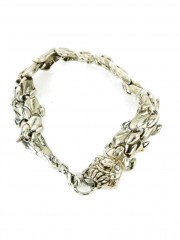 Heavy Metal Armband Feuerdrache