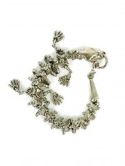 Heavy Metal Armband Knochenechse