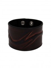 Kunstleder Armband Dornen