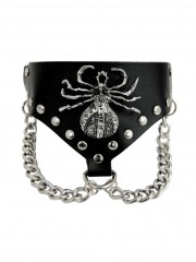 Kunstleder Armband Spider
