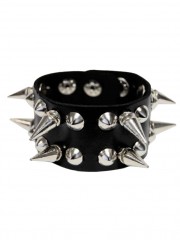 Kunstleder Armband Spitz und Conenieten
