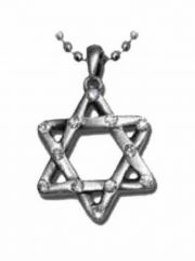 Kette mit Anhänger Davidstern
