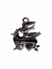 Metallkette mit Anhänger Amor