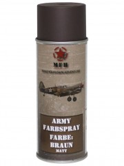 Militär Lack Spraydose braun matt