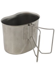 US Edelstahl Becher mit Klappgriffe
