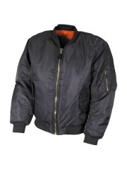 US Piloten Bomberjacke urban grau