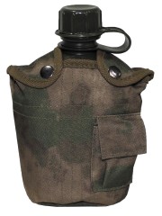 US Plastik Feldflasche 1 L HDT-camo FG