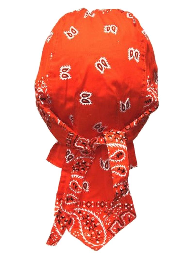 Bandana Cap Old School orange