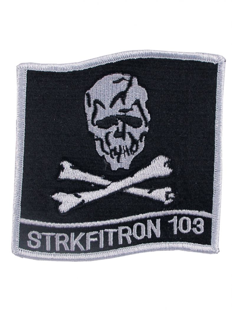 Stickabzeichen VFA-103 Jolly Rogers STRKFITRON 103