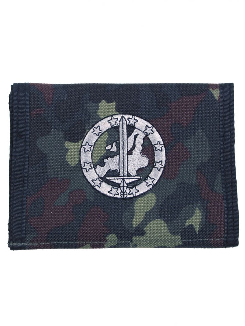 Geldbeutel Eurocorps flecktarn
