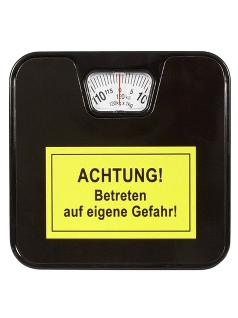 Waage - ACHTUNG! Betreten auf eigene Gefahr!