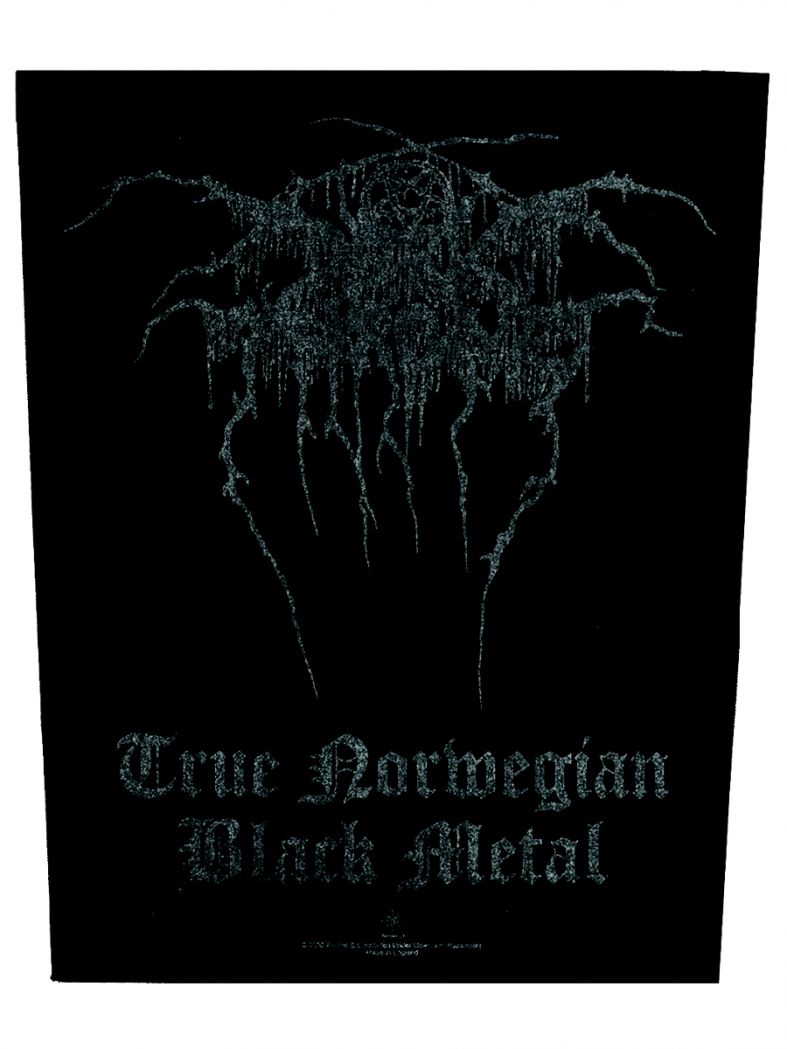 Darkthrone Rückenaufnäher True Norweigan Black Metal
