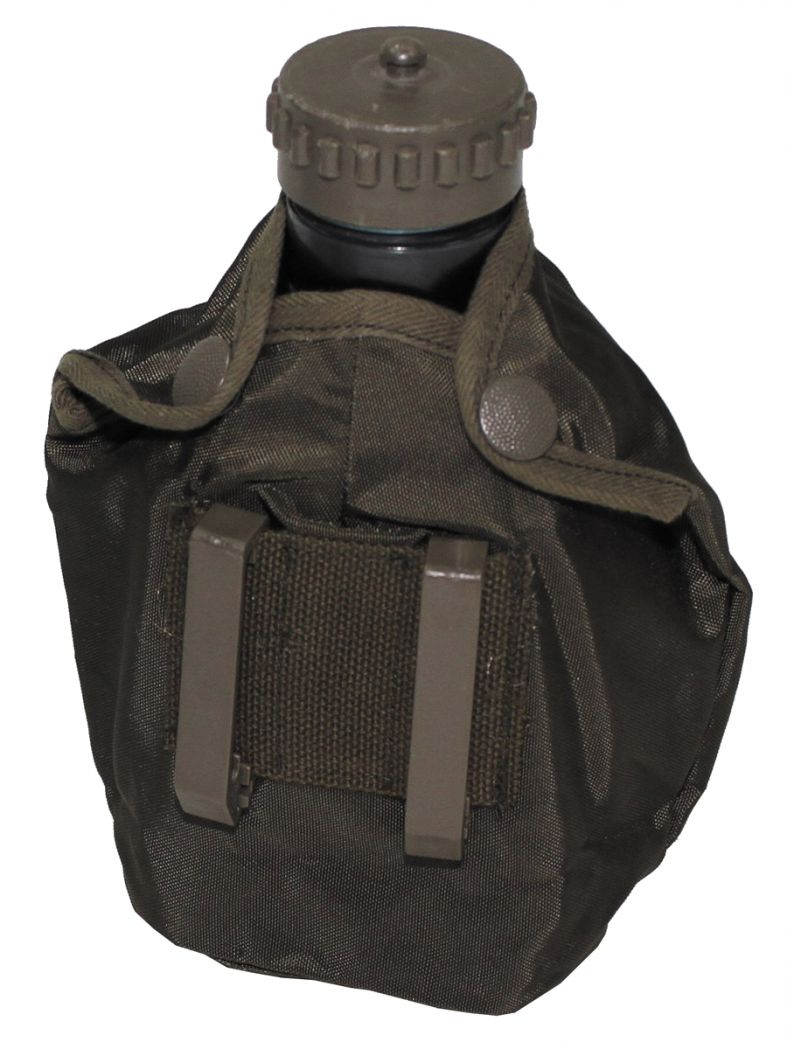 Österreichischer Armee Feldflaschenbezug oliv gebraucht