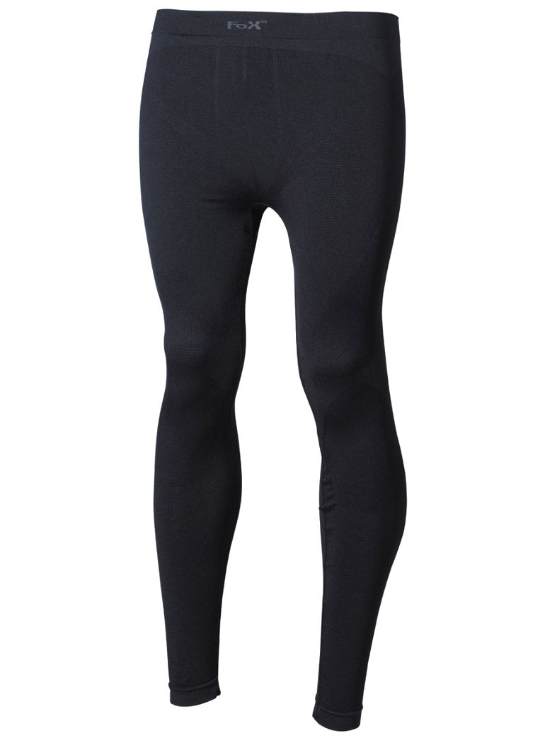 Thermo Funktions Unterhose lang schwarz