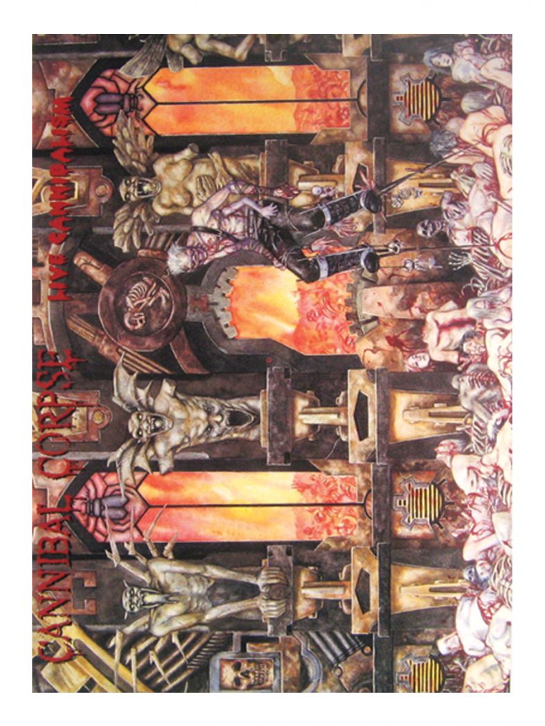 3 Cannibal Corpse Postkarten