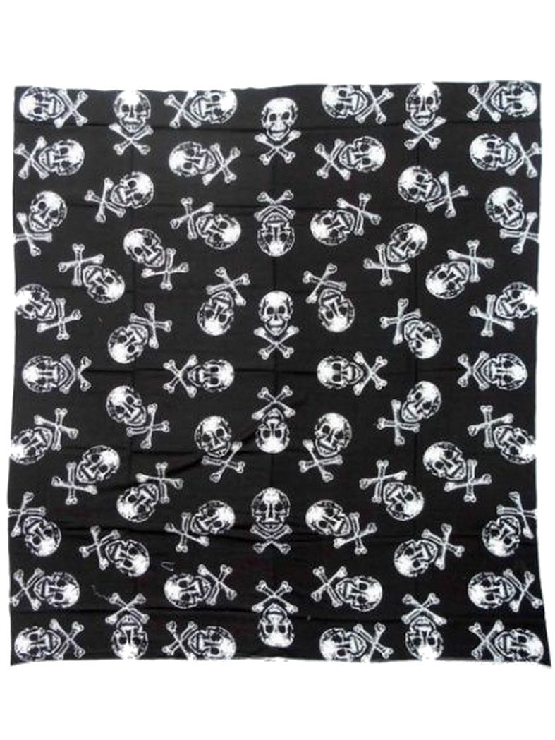 Tagesdecke Totenköpfe 220 x 220 cm