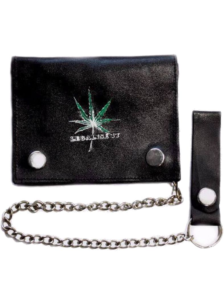 Portemonnaie mit Kette Legalize it