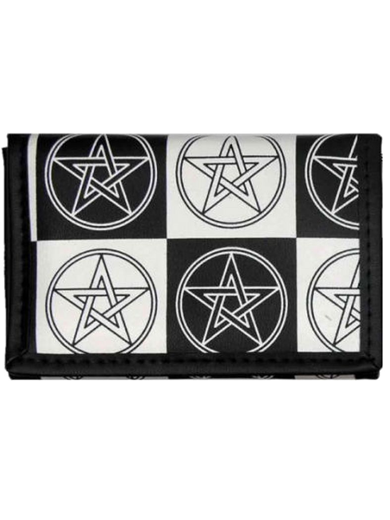 Geldbeutel mit Kette Pentagram