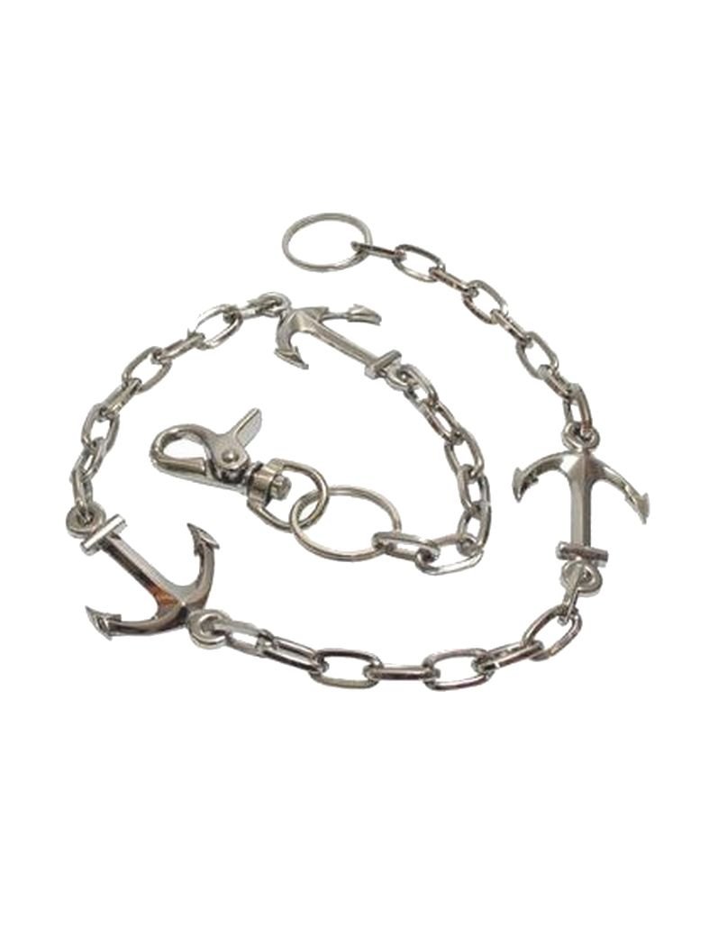 Geldbeutel Kette mit 3 Anker