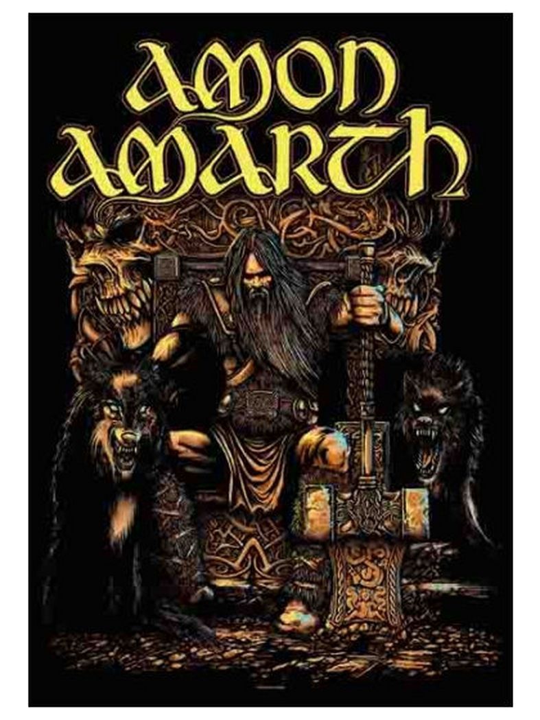 Amon Amarth Poster Fahne Thor