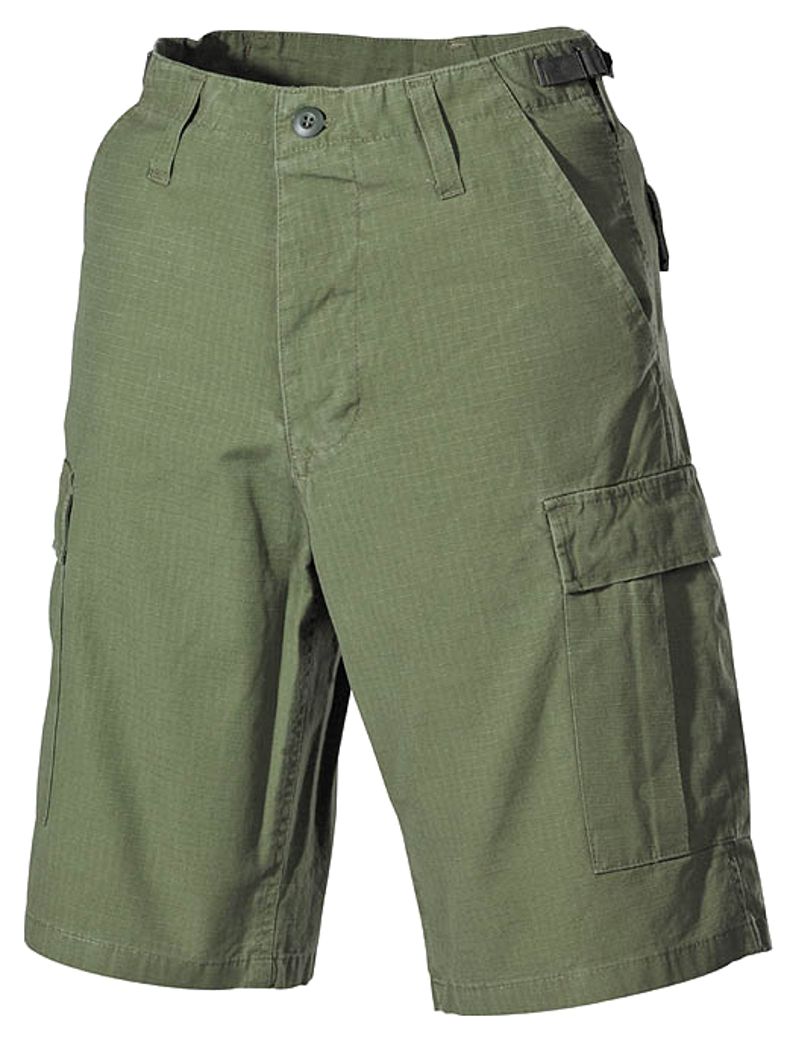 U.S. Bermuda Rip Stop oliv stonewashed