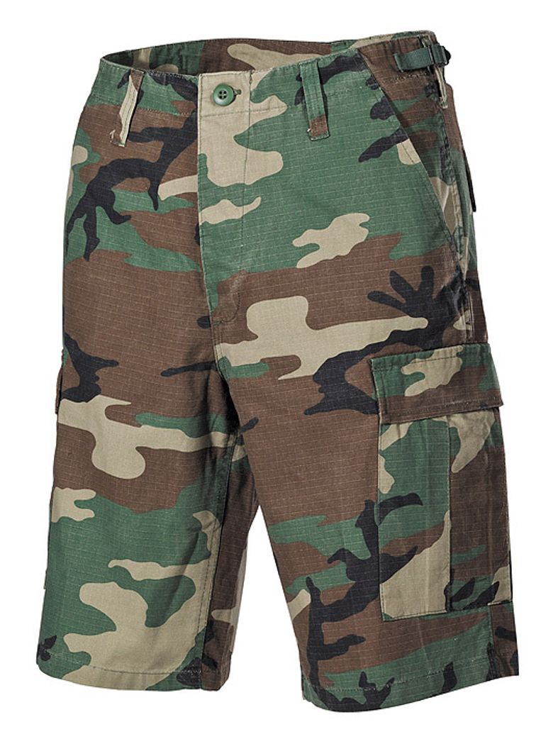 U.S. Bermuda Rip Stop woodland stonewashed