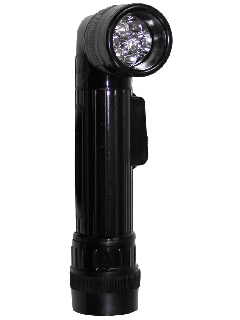 US Army Taschenlampe mittel schwarz LED