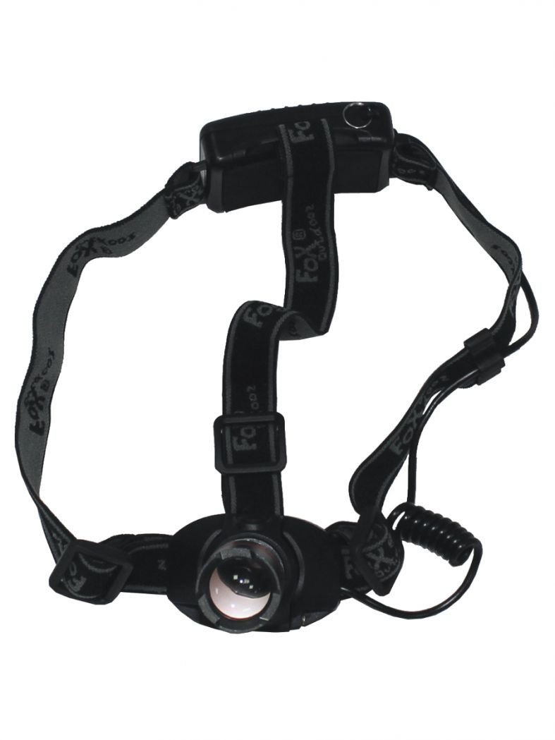 Stirnlampe 3 Watt LED und Zoom