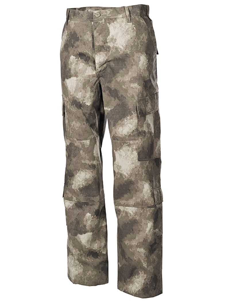 US Combat Hose Rip Stop HDT Camo grau