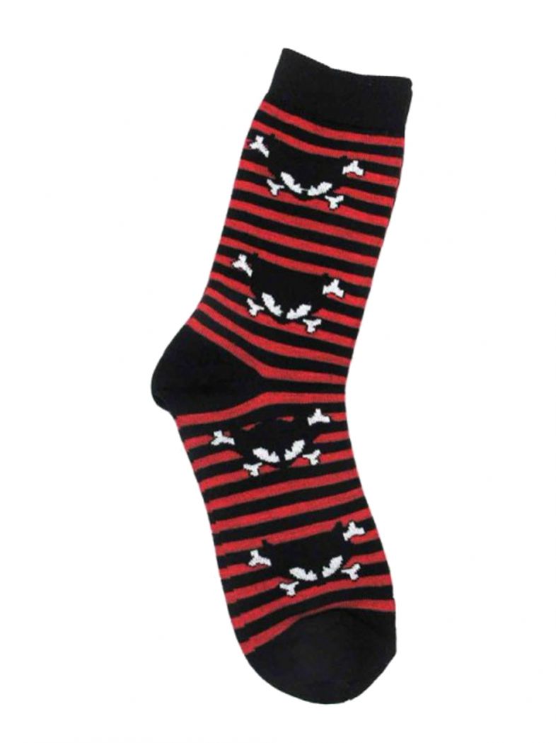 Socken Bad Cat rot Medium