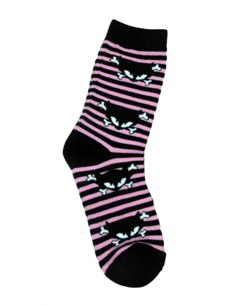 Socken Bad Cat pink Medium