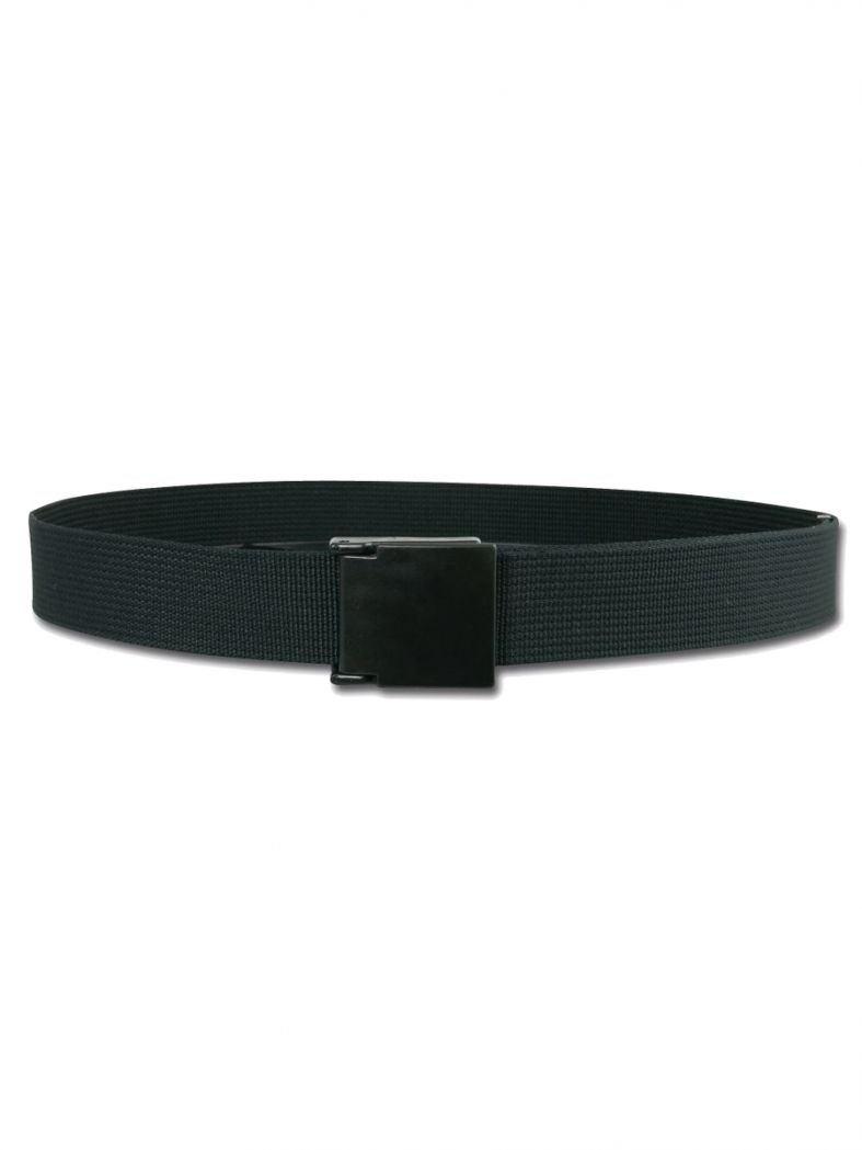 US Gürtel Kunststoff Plastikschloß schwarz 4 cm