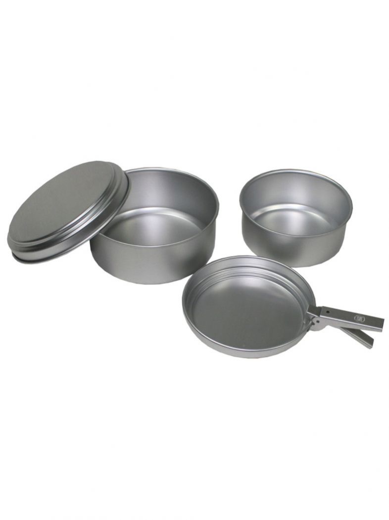 Camping Kochset Aluminium 6 teilig