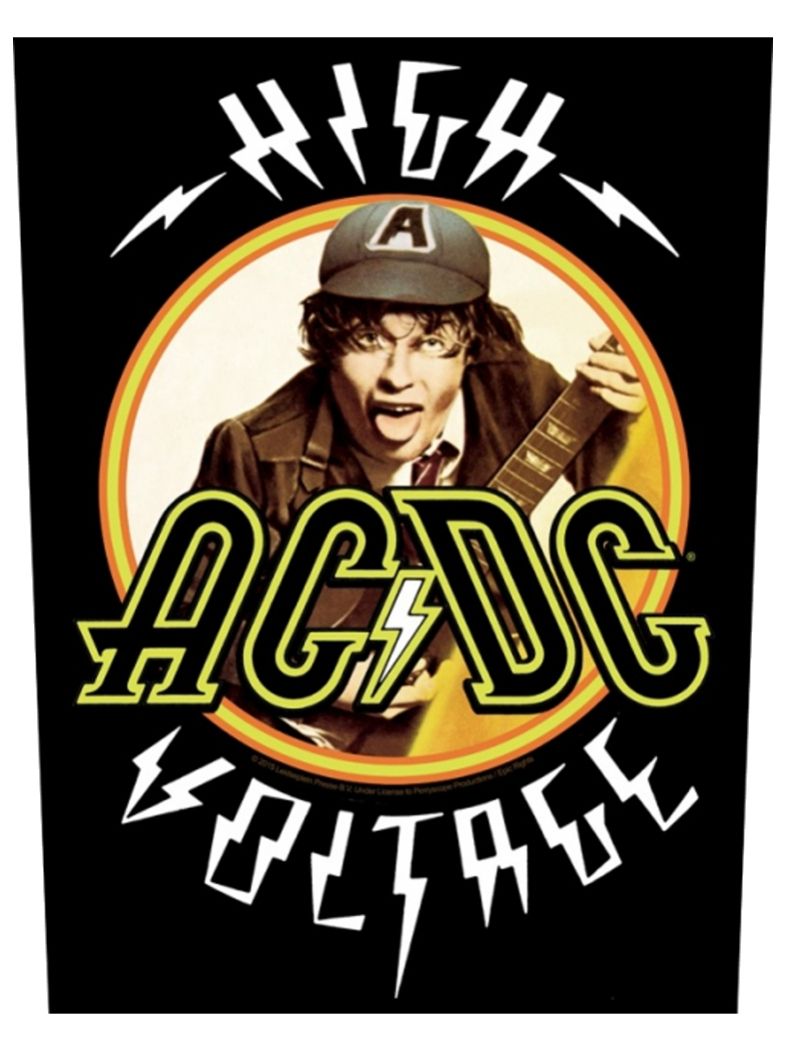 ACDC Rückenaufnäher High Voltage