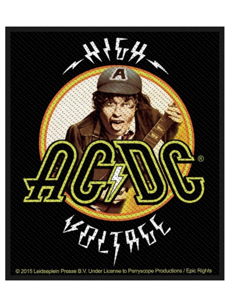 Aufnäher ACDC Angus High Voltage