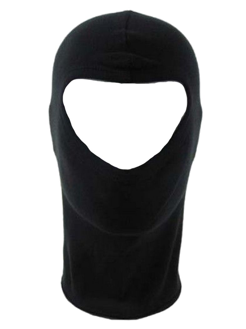 Sturmhaube Balaclava 1 Loch schwarz
