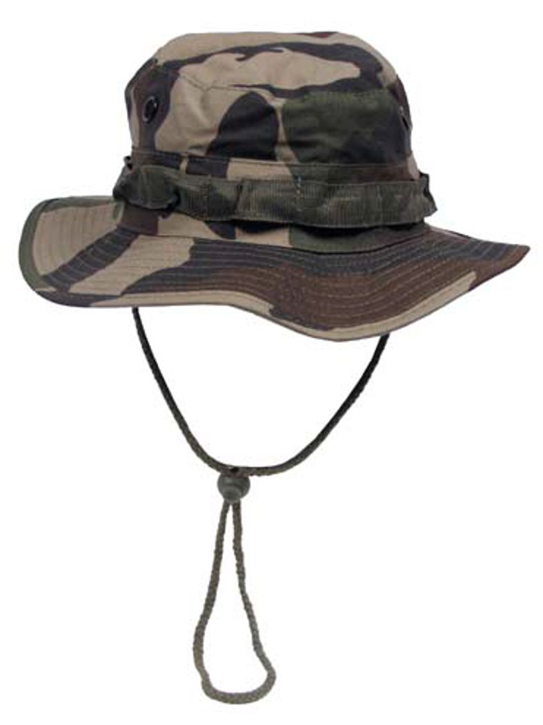 US GI Buschhut mit Kinnband CCE camo