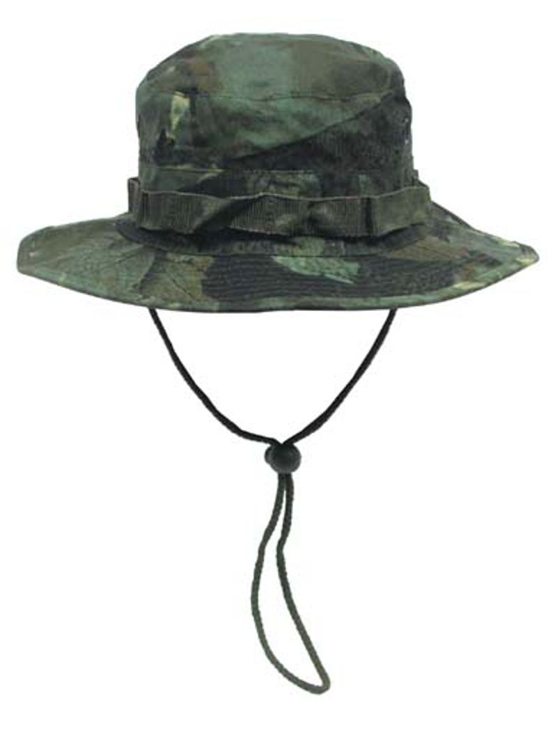 US GI Buschhut mit Kinnband hunter grün