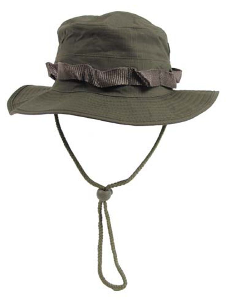US GI Buschhut mit Kinnband oliv