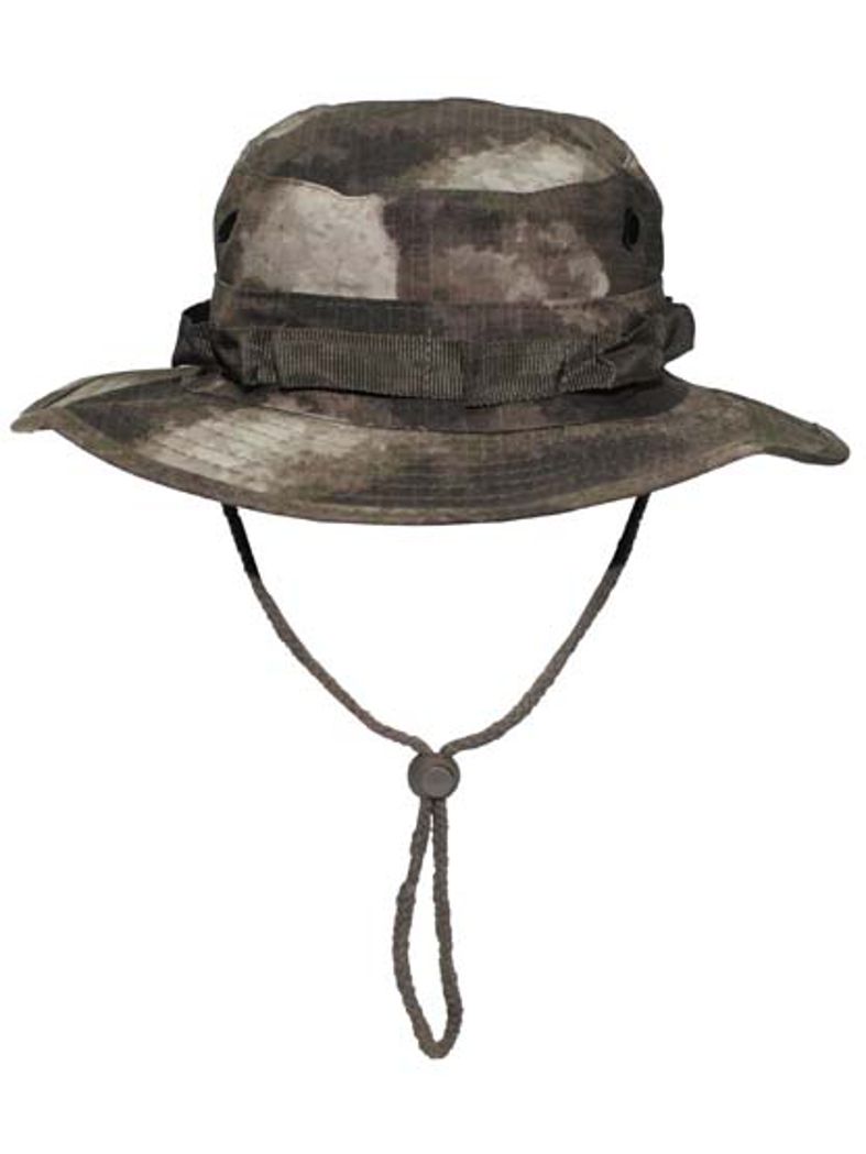 US GI Buschhut mit Kinnband HDT camo